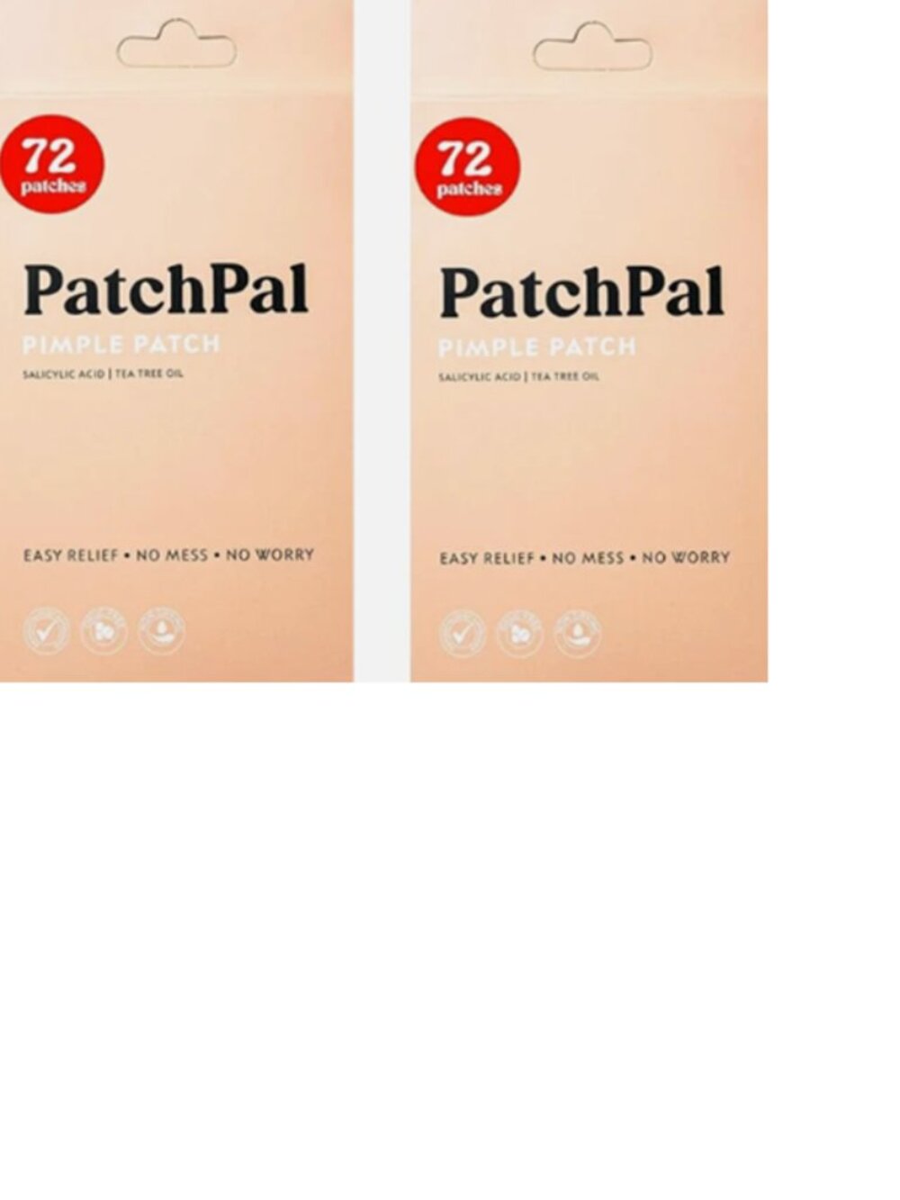 Hydrocolloid Pimple Patch Miracle Invisible Spot Cover 72 Count EACH 2PK 2/27